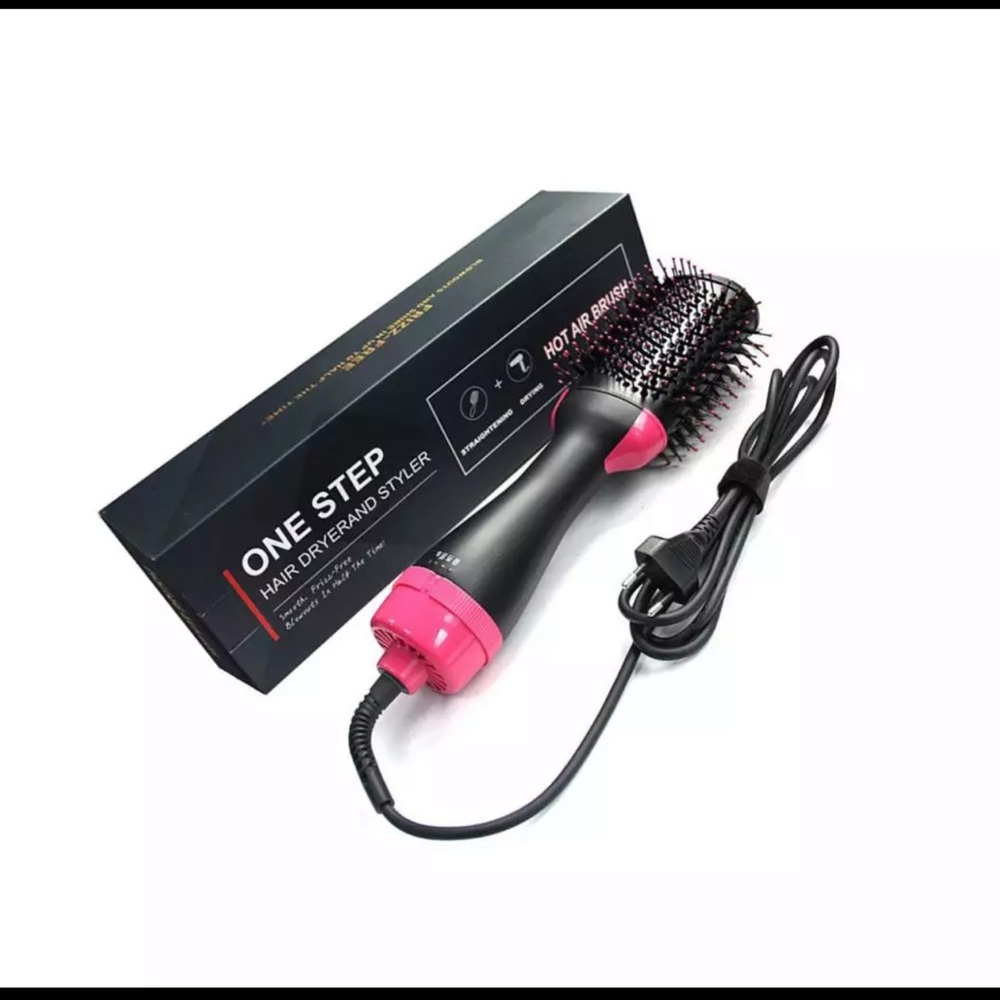 For  voluminous hair this should be your go to. One step blow dryer